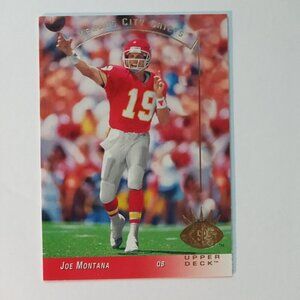 1993 SP #122 Joe Montana Kansas City Chiefs